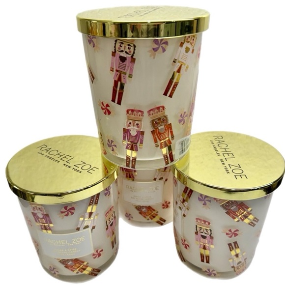 NWT! 🎅🏼 Rachel Zoe 16 oz. NUTCRACKER “Let it Snow” Christmas Holiday candle - Picture 5 of 11